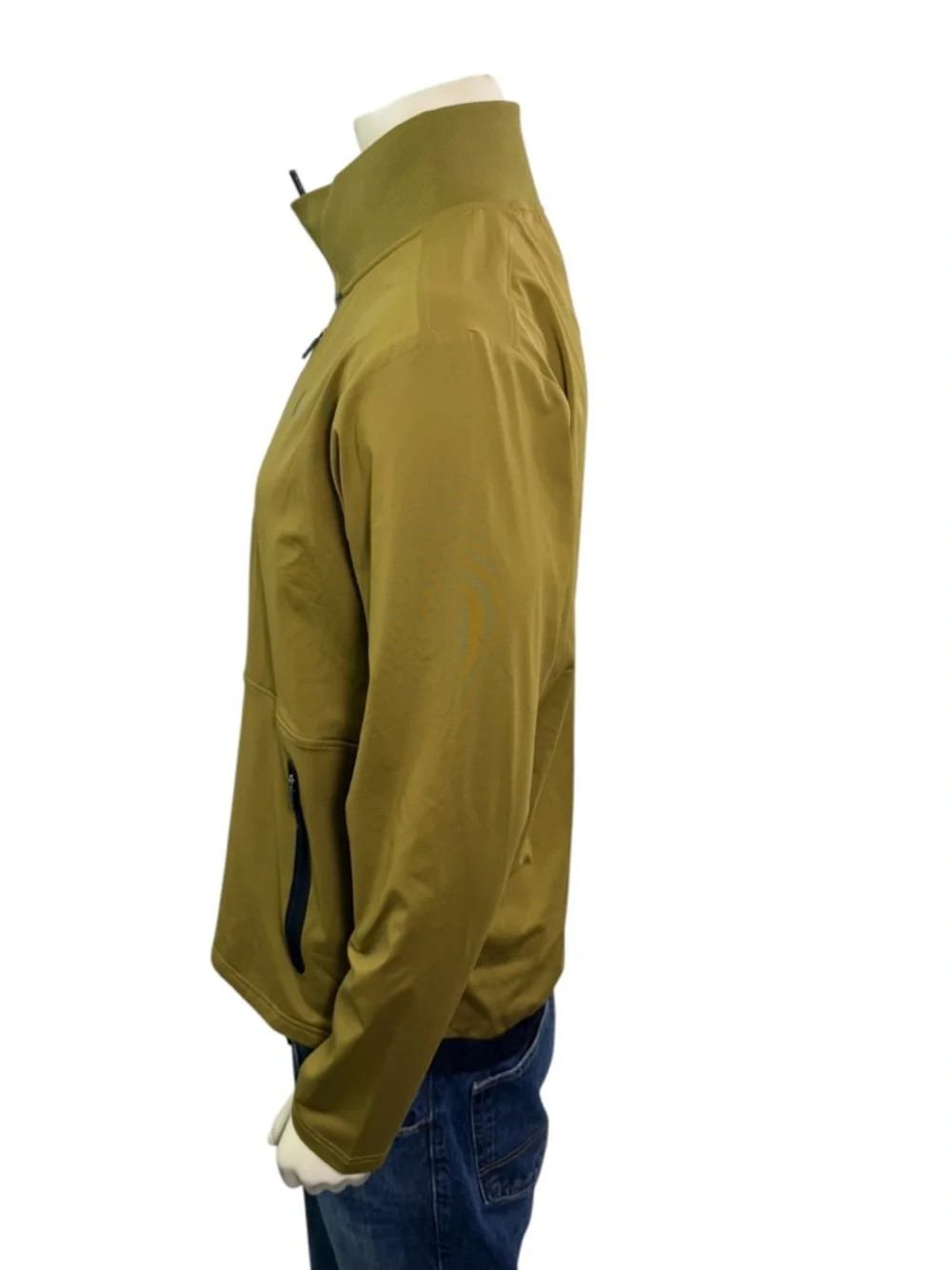 TLF Men’s Size Medium Infi-Dry Surge Training Long Sleeve Zip-Up Jacket Green